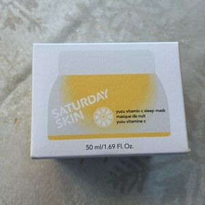 Saturday Skin Yuzu vitamin c sleep mask